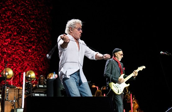 Pete Townshend quipped that The Who are always available for private parties as they kicked off their final tour