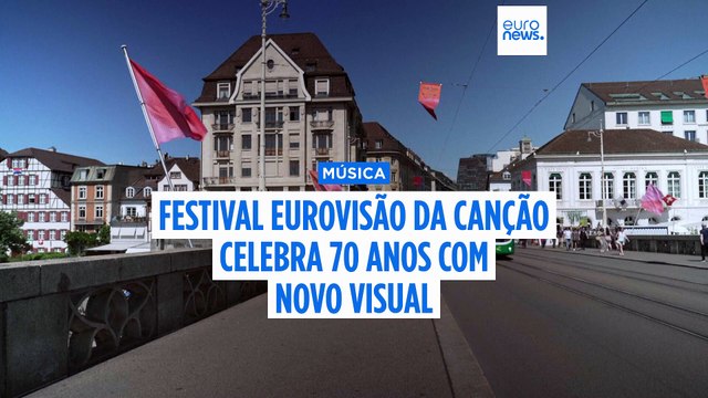 Festival Eurovisão da Canção celebra 70 anos com novo visual