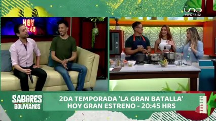 RODRIGO MASSA EN SABORES BOLIVIANOS