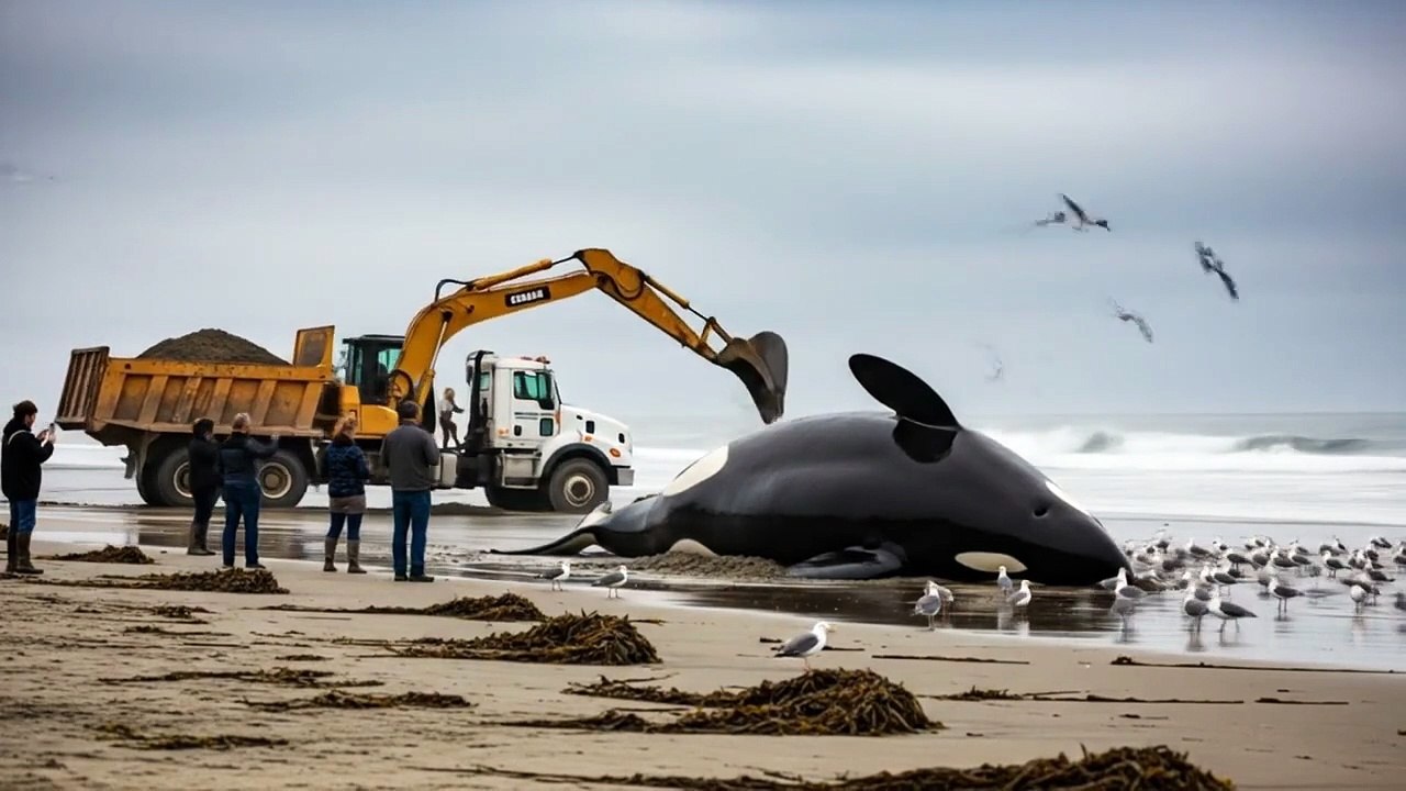 Massive Operation to Rescue a 6-Ton Orca – Caught on Camera!