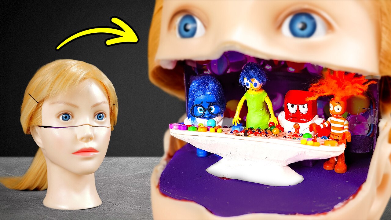 It’s All in Your Head!🧠 Watch as We Craft Inside Out Diorama, Digital Circus' Ragatha Head, & More