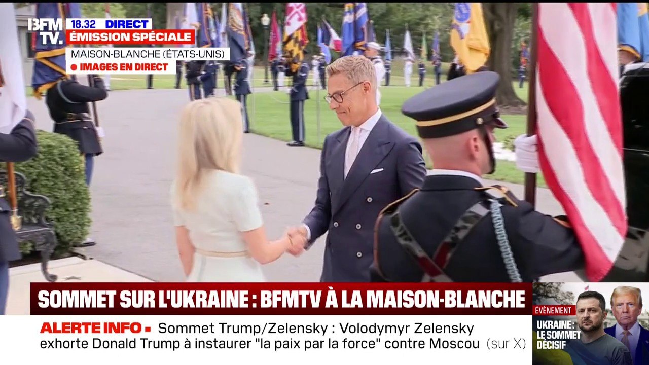 Sommet avec Donald Trump: Alexander Stubb, le président finlandais, est arrivé à la Maison-Blanche