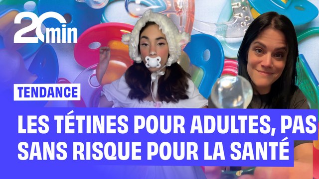 Les tétines pour adultes : cette tendance sur les réseaux est loin d’être sans risque pour la santé