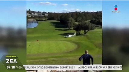 VIDEO: Familia se salva de ser arrollados por un camión