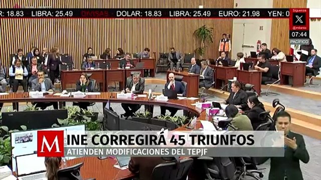 INE rectificará 45 triunfos electorales tras cambios ordenados por el TEPJF