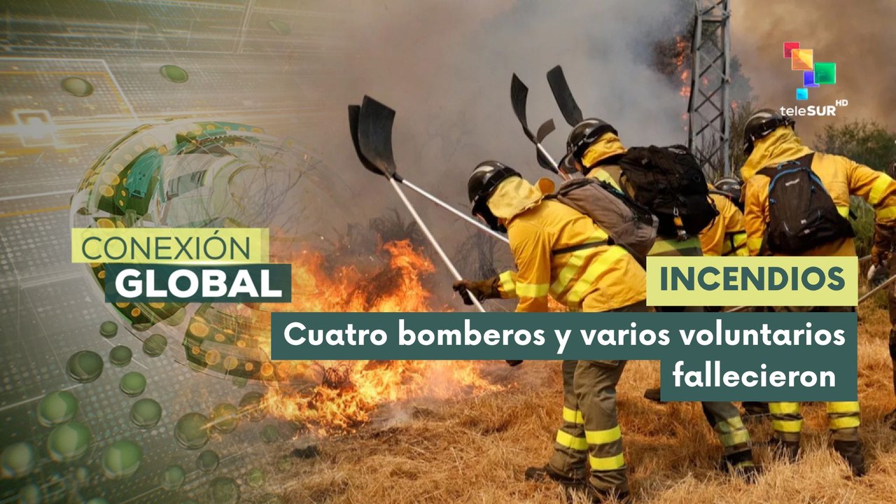 España despliega militares para combatir incendios forestales