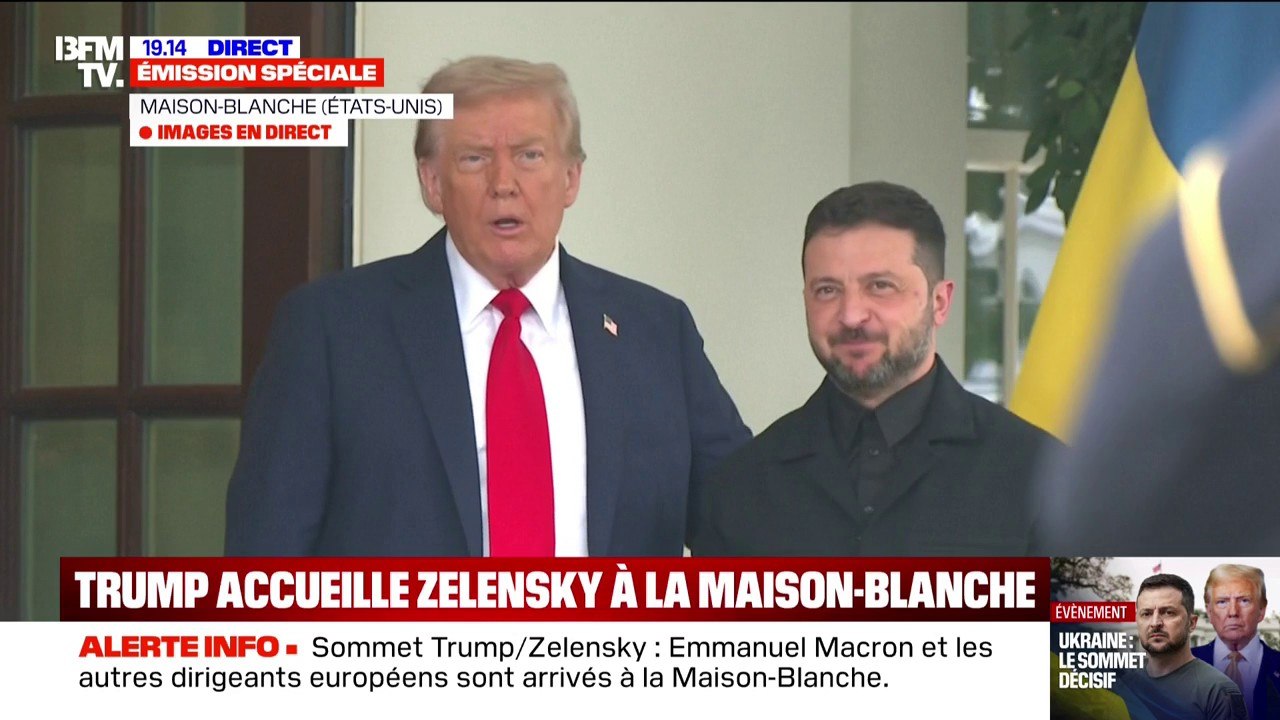 Sommet avec Donald Trump: Volodymyr Zelensky est arrivé à la Maison-Blanche en chemise mais sans cravate