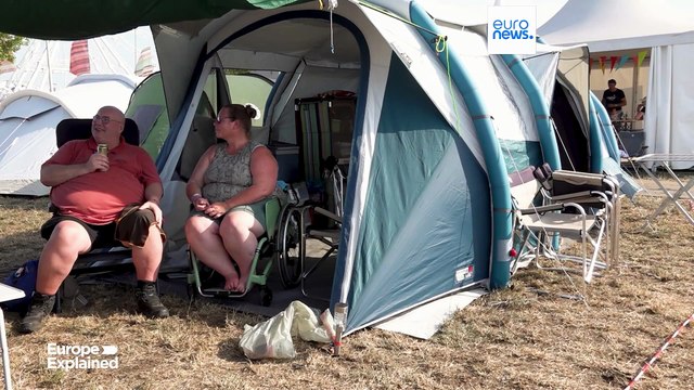 At Pukkelpop, people with reduced mobility are also part of festival crowd