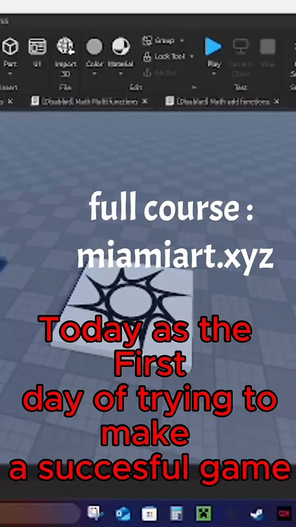 ⁣How to Code a Roblox Game in 2025 | Roblox Studio Tutorial for Beginners #Roblox #GameD#Roblox