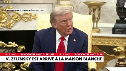 Donald Trump : «Nous avons de grandes chances de mettre fin à la guerre.»