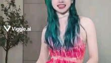 Chingue amiga bailando IA vídeo