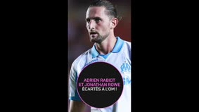 Marseille - Adrien Rabiot et Jonathan Rowe écartés temporairement par l'OM après leur altercation à Rennes