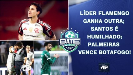 Flamengo ATROPELA Inter e SEGUE LÍDER; Santos LEVA 6 do Vasco; Palmeiras VENCE! | BATE-PRONTO