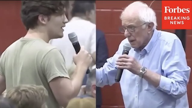 Voter Asks Bernie Sanders How To Get Of Democrats' 'Corporate Wing' To Embrace A Progressive Agenda