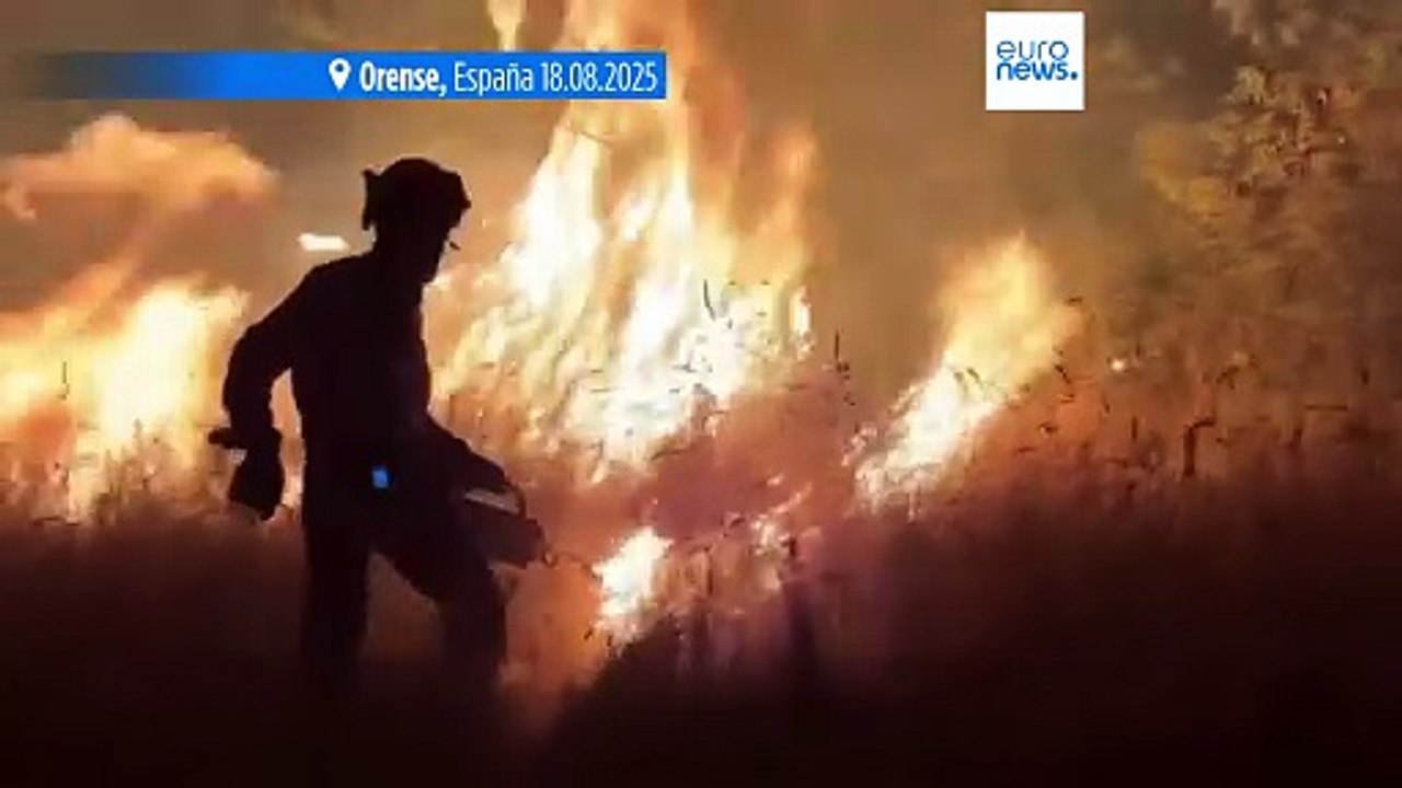 España despliega 500 soldados más en las labores de extinción de los incendios forestales