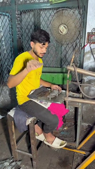 How to make stainless steel mash cookware utensil