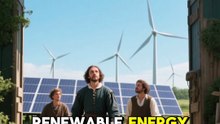 🌍What If Earth Ran 100% on Renewable Energy