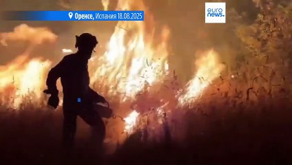 Испания разворачивает дополнительные силы для борьбы с пожарами