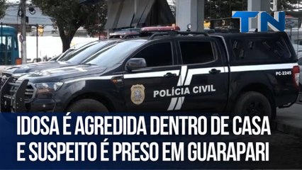Idosa é agredida dentro de casa e suspeito é preso em Guarapari