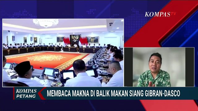 Gibran-Dasco Makan Siang, Adi Prayitno Sebut Manuver Bantah Kerenggangan Jokowi-Prabowo