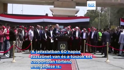 Sajtóhírek szerint a Hamász elfogadta a gázai tűzszünetről szóló legújabb javaslatot