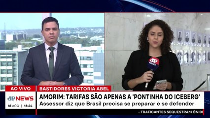 “Apenas a ponta do iceberg”, diz Celso Amorim sobre tarifaço de Trump | TEMPO REAL