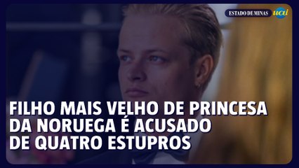 Filho mais velho de princesa da Noruega é acusado de quatro estupros