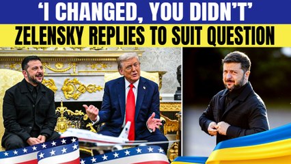VIDEO: Zelensky’s SAVAGE Reply to Reporter on Suit Goes VIRAL | Trump Laughs at White House Banter