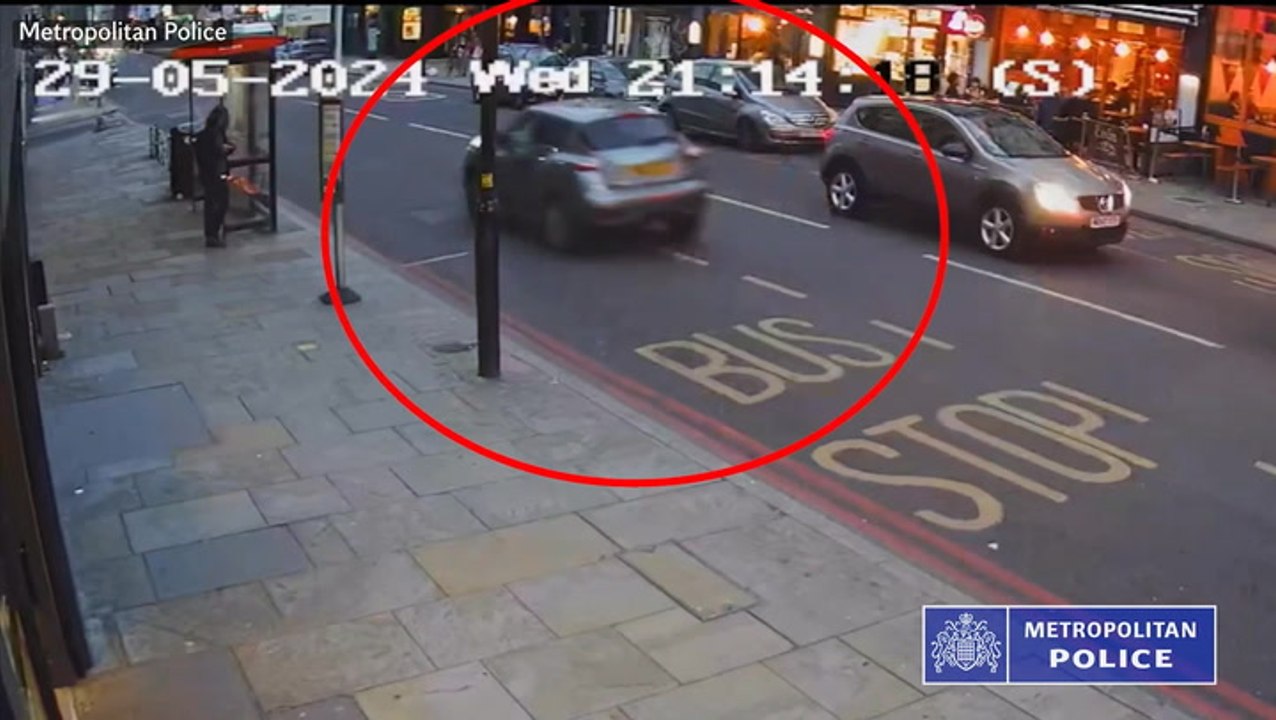 Moment man found guilty of attempted murder in Dalston shooting pulls up outside restaurant
