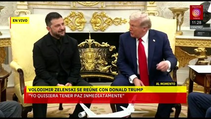 Se reúnen Trump y Zelensky en la Casa Blanca; buscan poner fin a la guerra con Rusia