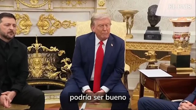 DONALD TRUMP sobre ALTO AL FUEGO y unión de UCRANIA a la OTAN