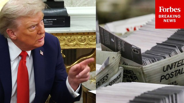 Trump Expands On New Effort To End 'Corrupt' Mail-In Ballots And Voting Machine Reforms