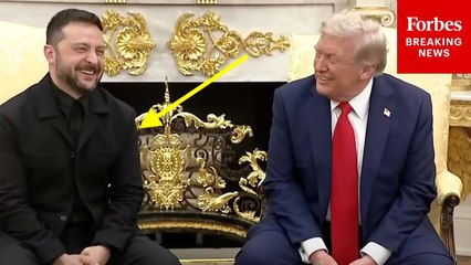 Ukraine's Zelensky Cracks Everyone Up With Response To Being Told, 'You Look Fabulous In That Suit'