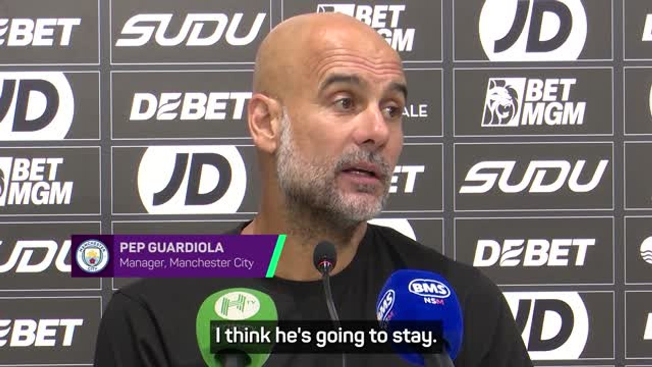 Rico Lewis 'wants to stay' - Guardiola