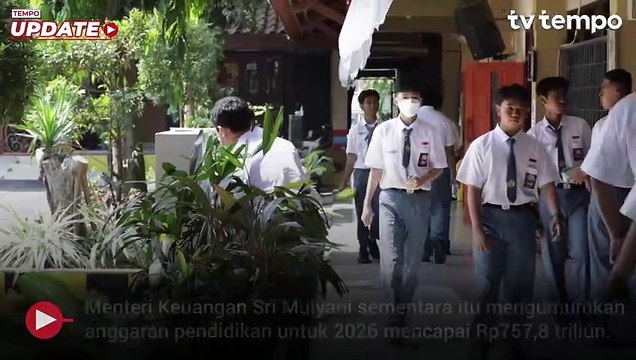 Program MBG akan Pakai 44 Persen Anggaran Pendidikan 2026 Senilai Rp 335 Triliun