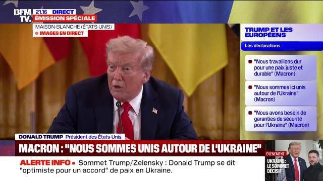 Guerre en Ukraine: Dans une ou deux semaines, nous serons s'il y a une solution à l'horizon , indique Donald Trump