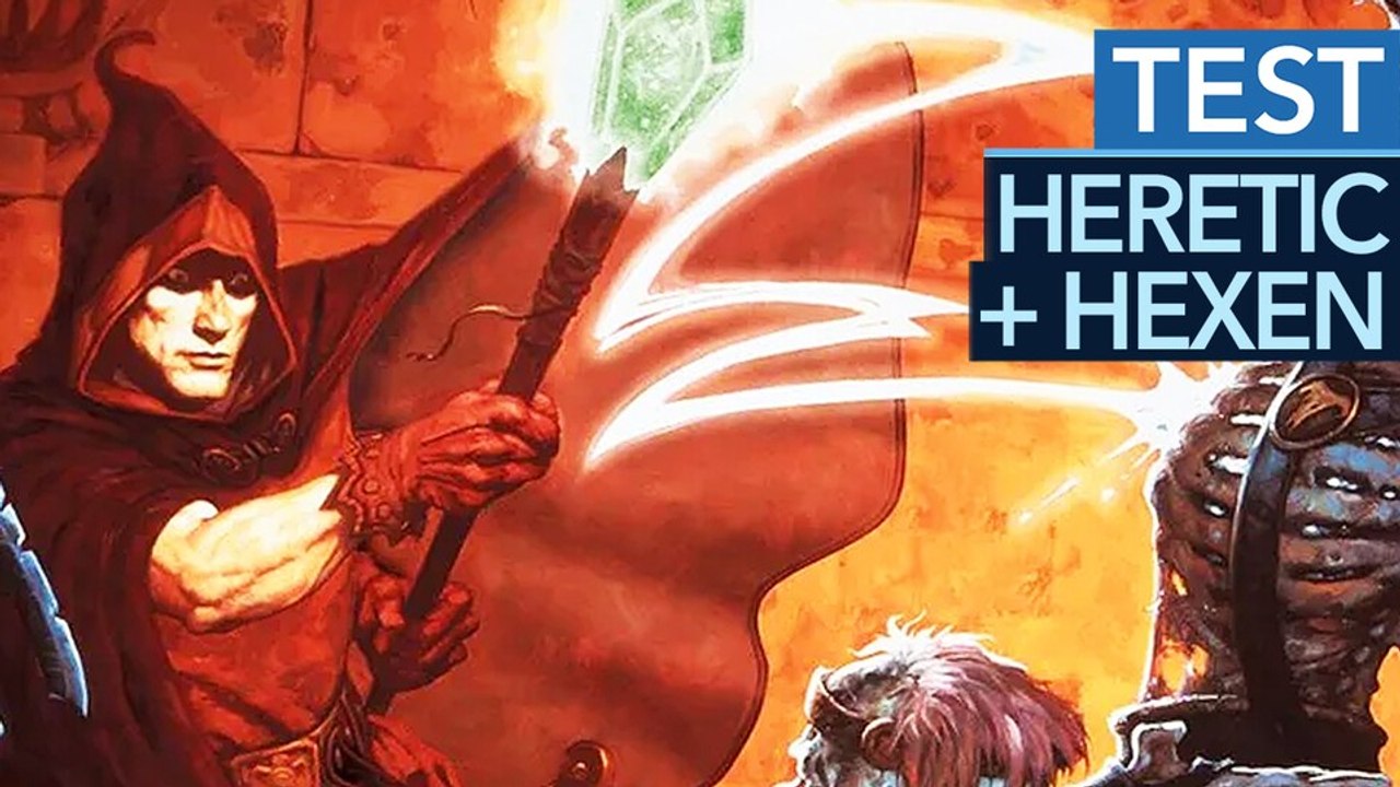 Heretic + hexen - test-video zum cleveren remaster der shooter-klassiker