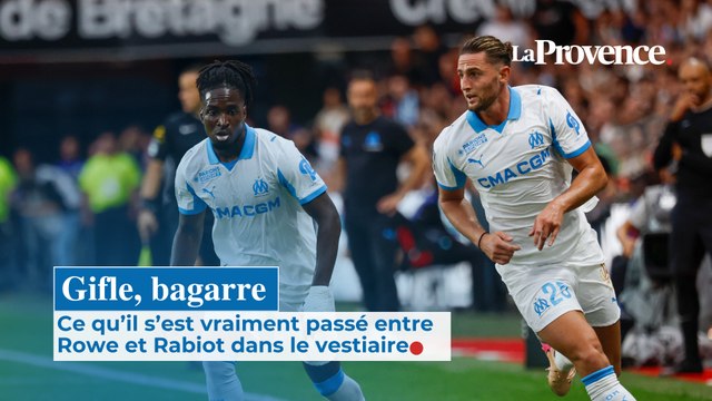 OM : gifle, bagarre... ce qu'il s'est vraiment passé dans le vestiaire à Rennes entre Rabiot et Rowe