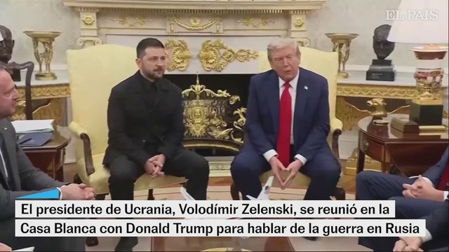 Reunión Trump-Zelenski en español