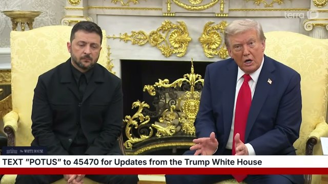 Ao lado de Zelensky, Trump diz que ‘cessar-fogo’ não é necessário em guerra da Ucrânia
