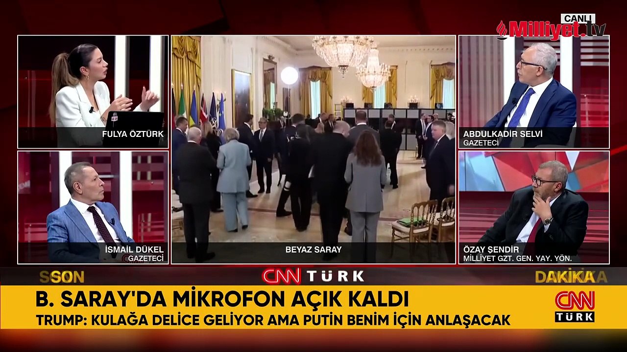 Beyaz Saray'da tarihi zirve! Trump, Zelenskiy ve AB liderlerini ağırladı: Bu savaş kesinlikle bitecek