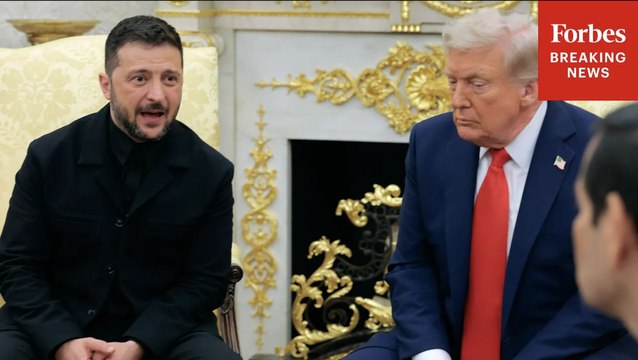 Zelensky Asked Point Blank If He'll Hold Ukraine Elections During Oval Office Meeting With Trump
