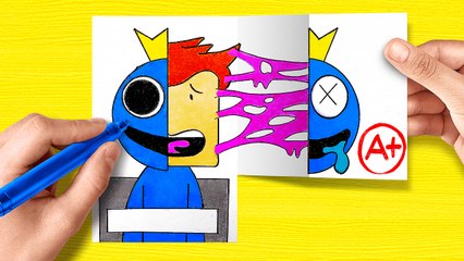 Rainbow Friends Art Hacks – Secret Tricks to Level Up Your Drawings!