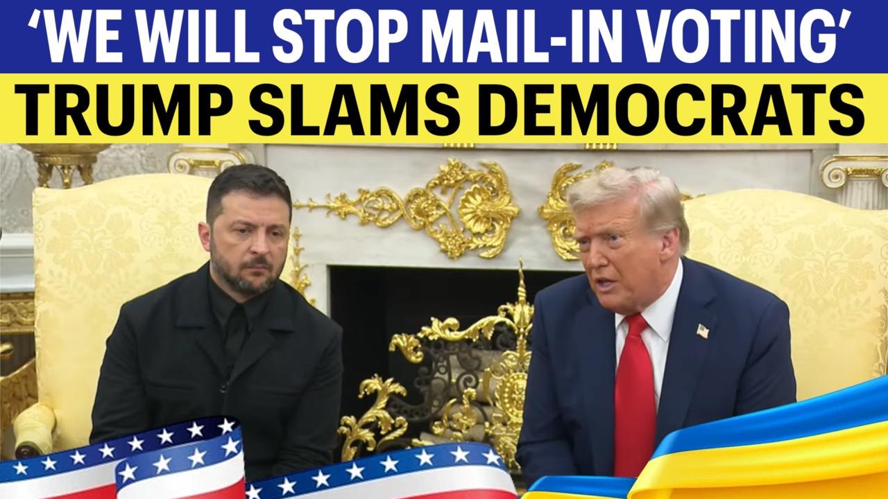 ‘They Love Crime…’ Trump TEARS Into Democrats | SLAMS Them As ‘Fraud’ | Trump Meets Zelensky