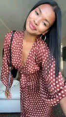 How grog is this dress!! My dream pioka dot outfit!! Prefect for night out ✨👗#outfit #fyp