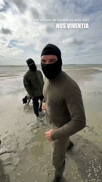 chasseurs en baie de somme, très très agressif août 2025