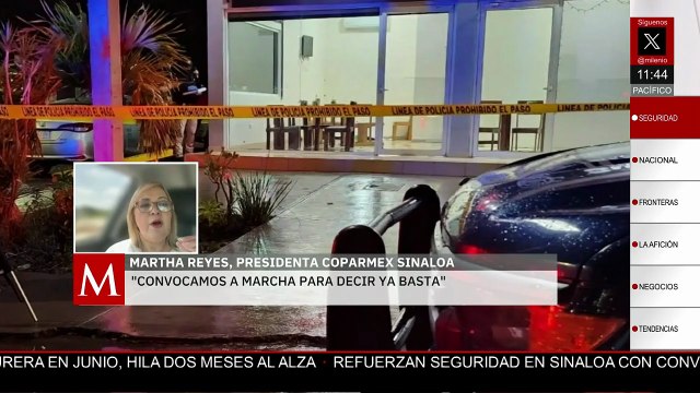 Necesitamos paz; Martha Reyes tras violencia en Sinaloa