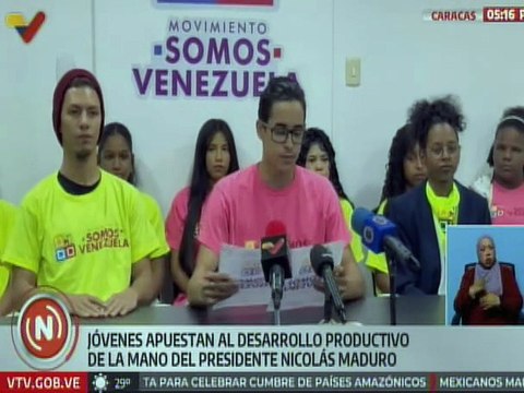 Movimiento Somos Venezuela reafirma su respaldo absoluto al presidente Nicolás Maduro