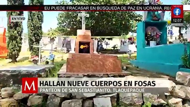 El colectivo de 'Madres buscadoras de Jalisco' halla fosas clandestinas en un panteón