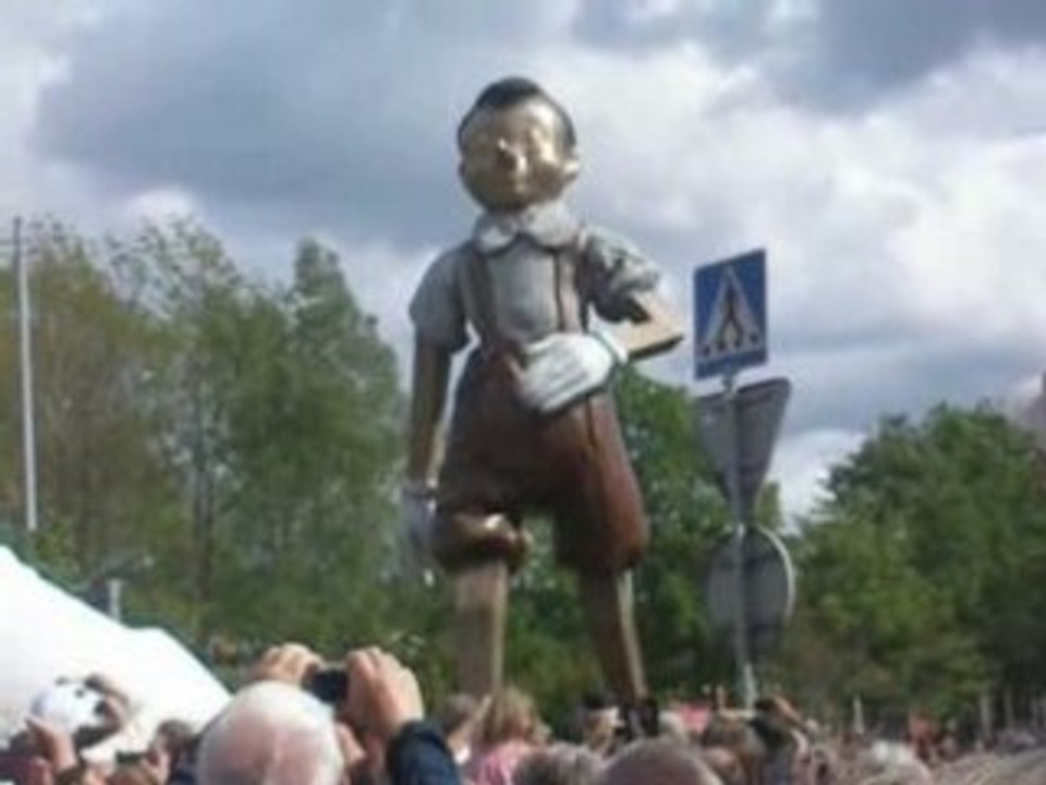 Pinocchio invigningen